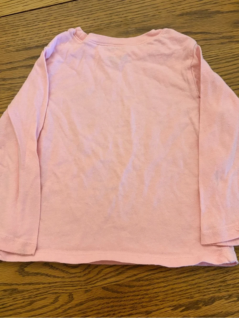 Old Navy Long-Sleeve Pink Kids' Top with Pumpkin Graphic